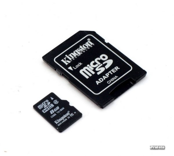 Memorijska kartica Kingston HC 4 8GB Micro SD + Adapter (SD)