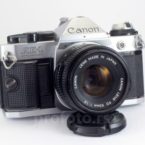 Canon AE-1 Program + 50mm f/1.8 FD