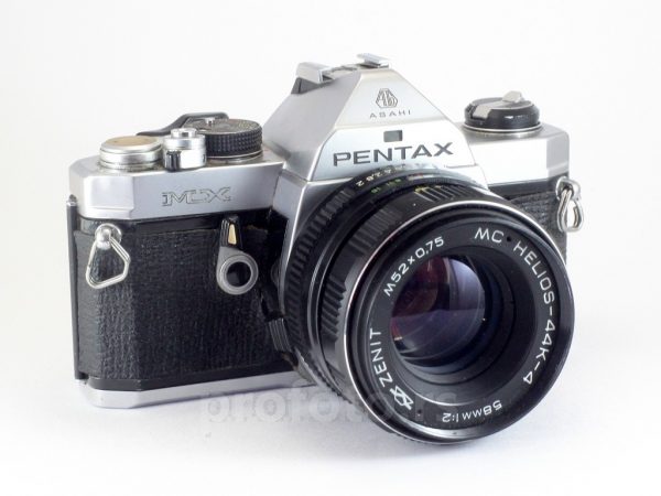Pentax MX + Helios 58mm f/2.0 PK
