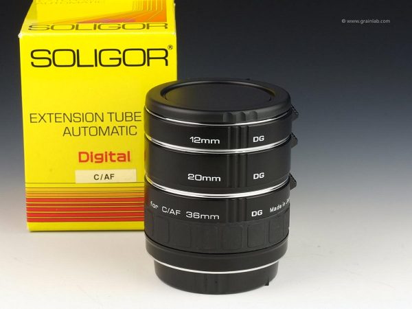Soligor Extension Tube Set 3 kom - Canon EOS sa kontaktima