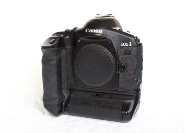 Canon EOS 1V + Canon Power Drive Booster PB-E2