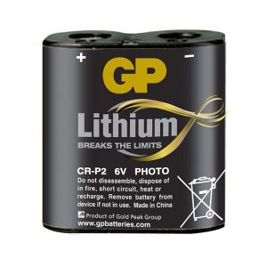 Lithium Baterija CR-P2 6V