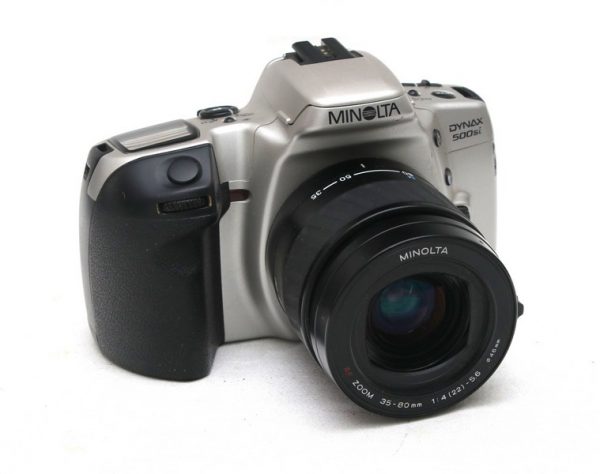 Minolta Dynax 500si + Minolta AF 35-80mm f/4-5.6 Sony A