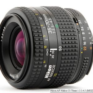 Nikon AF Nikkor 35-70mm 3.3-4.5 Lens
