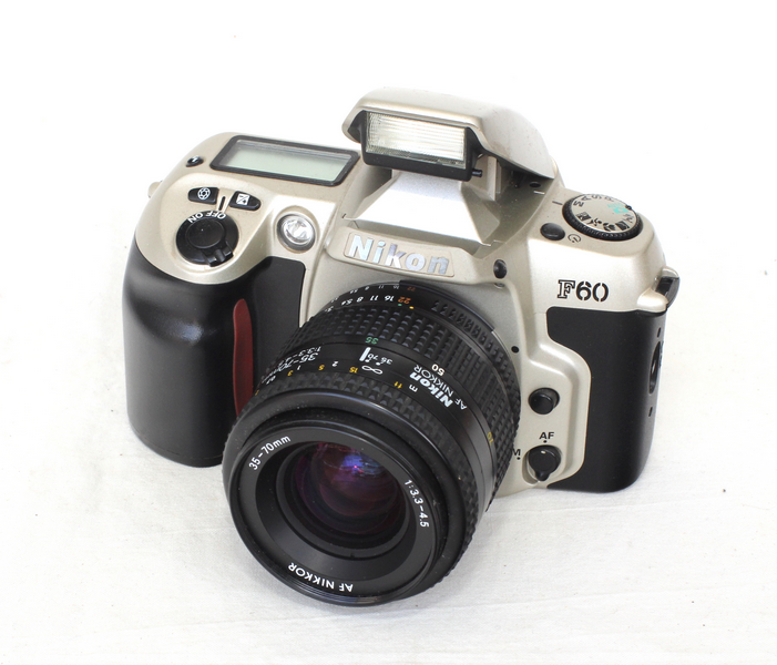 Nikon F60 + Zoom 35-70mm 3.5-4.5 AF Film Camera