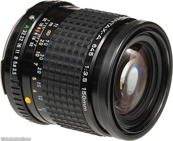 SMC Pentax-A 645 150mm f/2.8 Tele Photo Lens