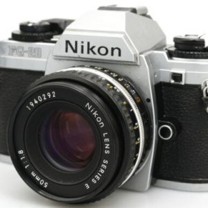 Nikon FG-20 + 50mm f/1.8 Serie E