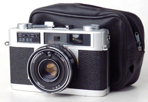 Chinon 35 EE Rangefinder Camera – 38mm f2.7 Lens