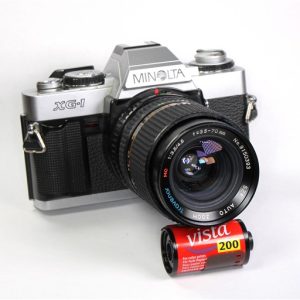 Minolta XG-1 Travenar 35-70mm Film Camera